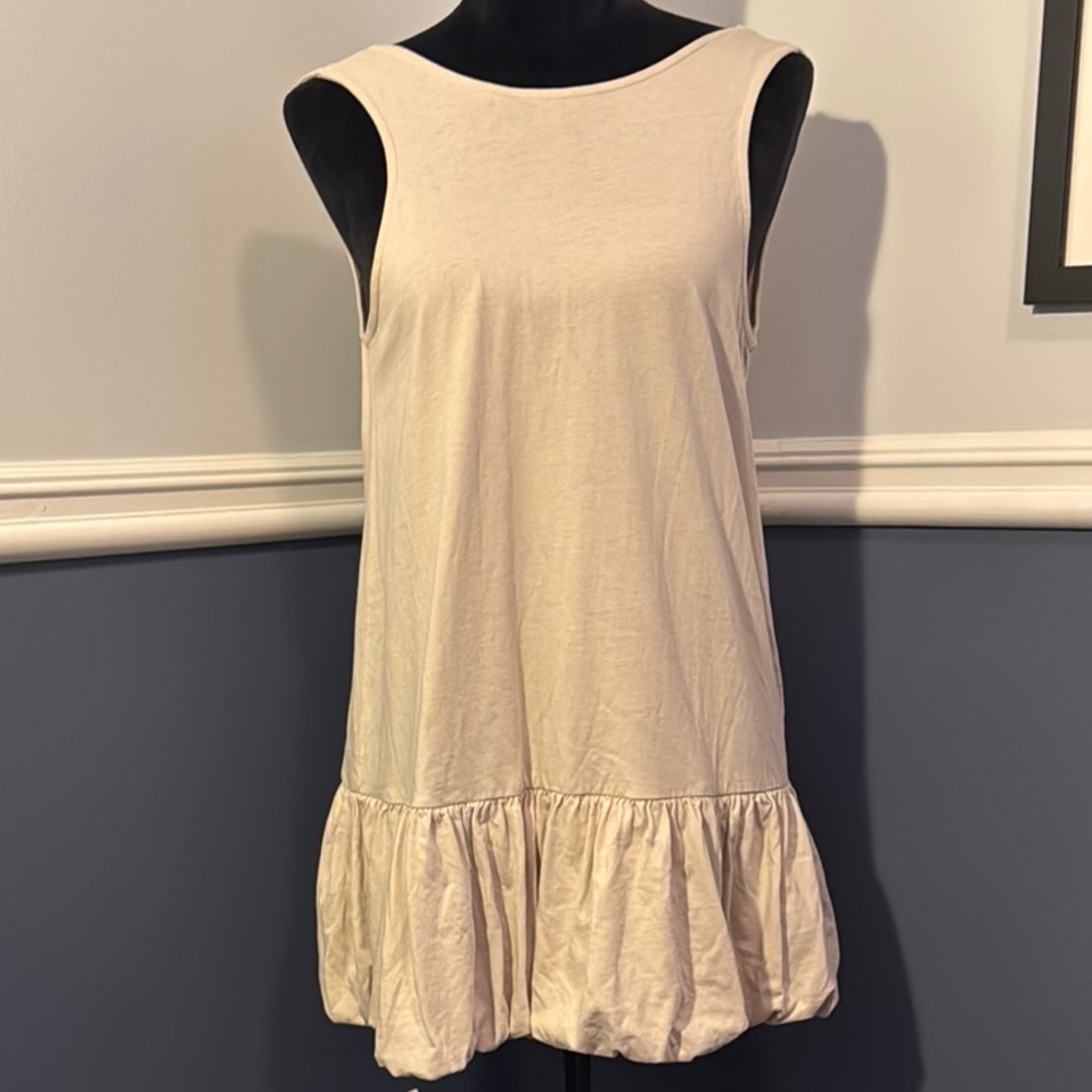 ASOS Petite Cream Dress